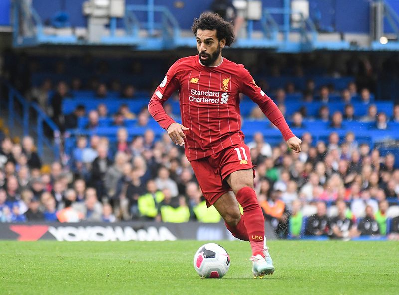 Mohamed Salah Playing For Liverpool